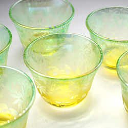 【再販】若紅葉と銀杏のお猪口 11枚目の画像