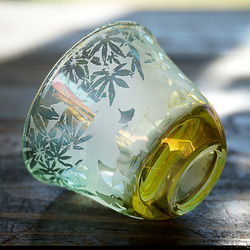 【再販】若紅葉と銀杏のお猪口 6枚目の画像