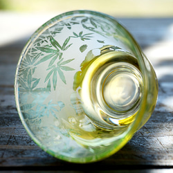 【再販】若紅葉と銀杏のお猪口 5枚目の画像