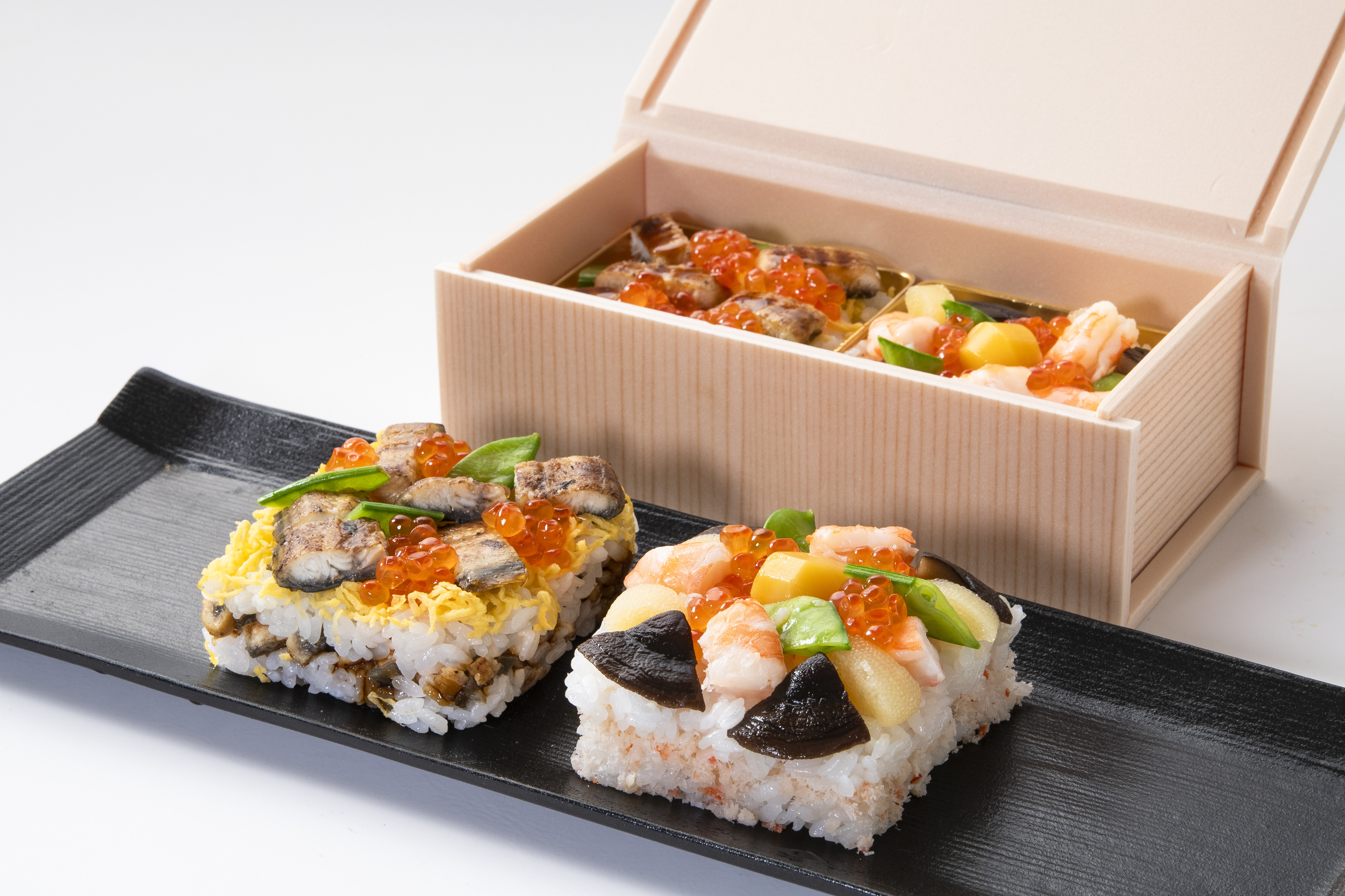 美食良菜　2種のちらし寿司書籍箱入れ