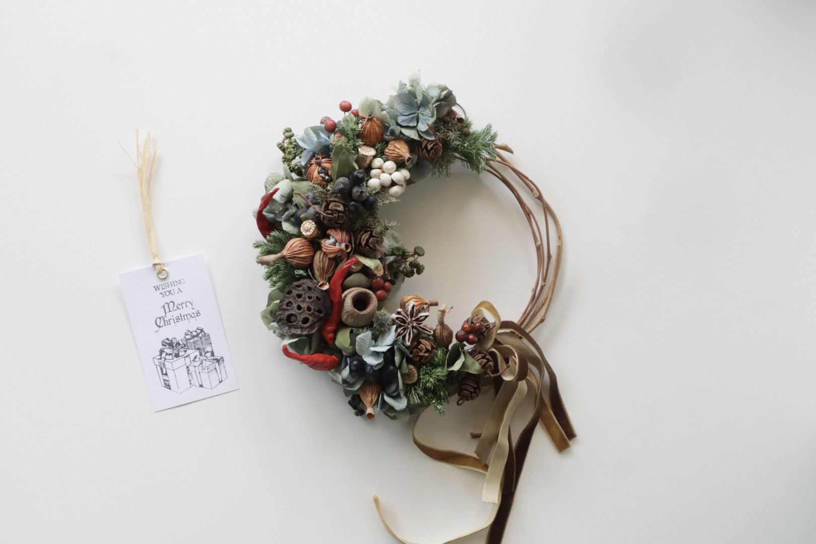 送料無料】Creema限定ハロウィン＆クリスマスが待ち遠しいクレセント