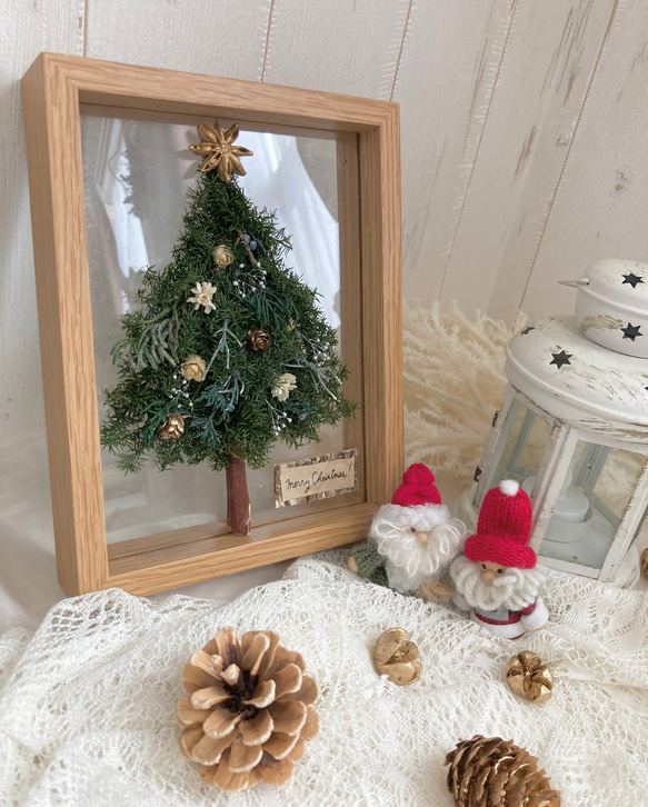 送料無料⭐︎クリスマスツリーフレーム フォトフレーム・写真立て in