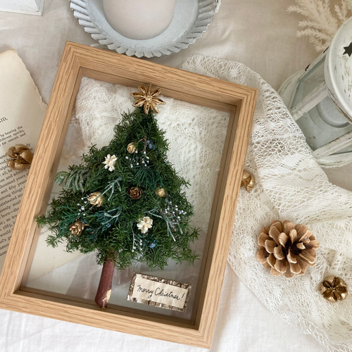 送料無料⭐︎クリスマスツリーフレーム フォトフレーム・写真立て in