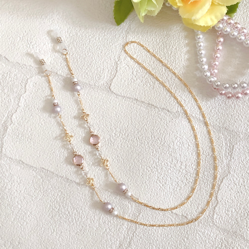 CHANEL メガネ　チェーン　アクセサリー　チャーム CHANEL メガネチェーンアクセサリーチャーム