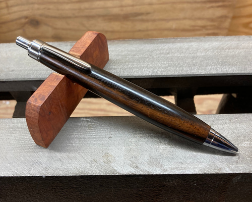 黒檀】ボールペン【縞黒檀】 ペン・筆記用具 Rei工房 通販 16519917