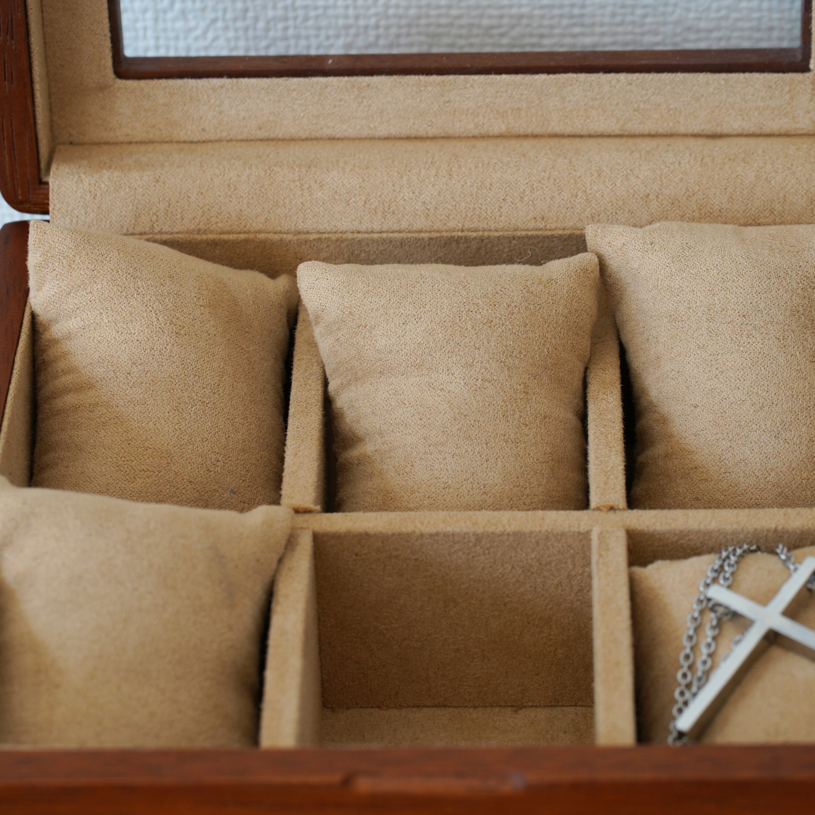 腕時計ケース 時計ケース 腕時計収納ボックス ガラス 上質木製 6本用