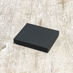 めちゃ薄ギフトボックス 貼り箱 M 綿・薄紙付  90×73×13mm 【クリックポスト発送】B308-B310 7枚目の画像