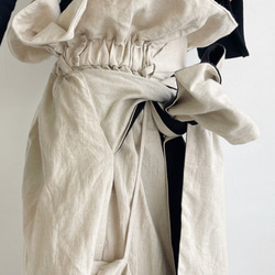 ウエストフリルデザイン変形型スカート(キナリ) 12枚目の画像