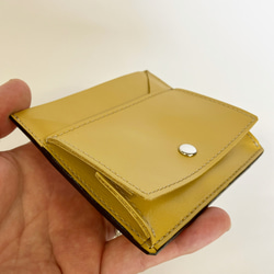 Fuji coin case〜小銭とカード入れ〜(スムースレザー) 3枚目の画像