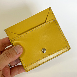 Fuji coin case〜小銭とカード入れ〜(スムースレザー) 1枚目の画像