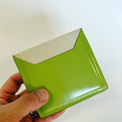Fuji coin case〜小銭とカード入れ〜(スムースレザー ) 2枚目の画像