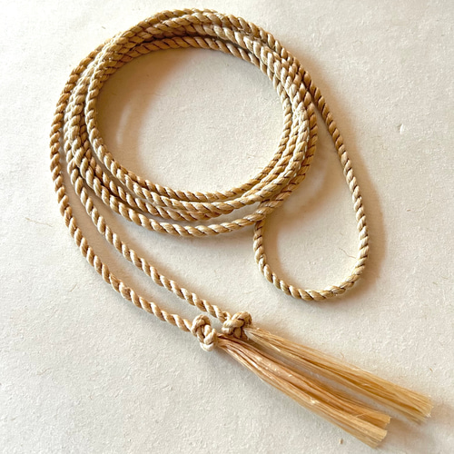 万能より紐】 精麻の襷がけ☆フリーサイズ1m90cm☆鉢巻き、烏帽子掛け