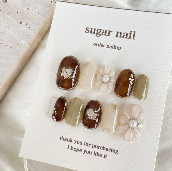 ■専用ページ【むーさま】オーダーネイルチップ2点※お急ぎ便 お急ぎ便！】サイズ確認チップ - ネイルチップ (つけ爪) 専門店