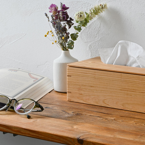 山桜のティッシュケース その他インテリア雑貨 トリックフォアトリート