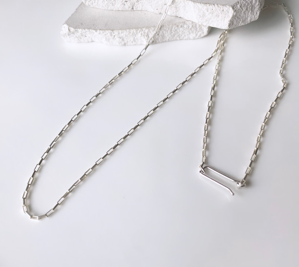 【3way】【4way】silver925  Multi box chain ネックレス　ブレスレット 16枚目の画像