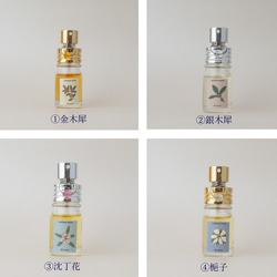 【31種類から2本選ぶ】 リアル花ノ香5ml×2　「重ねて華、並べて彩」　生花の香りの再現　hande made 香水 2枚目の画像