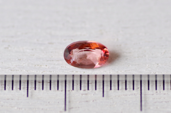 ピンク・トパーズ＊オーバル・カット＊0.53ct＊6.1×4.0mm＊TP-001 5枚目の画像