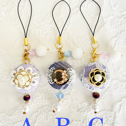 選べるマカロンストラップ 携帯ストラップ tonchyumama 通販 16521617