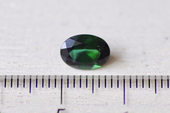 グリーン・トルマリン＊オーバル・カット＊1.44ct＊8.1×6.2mm＊TO-030 5枚目の画像