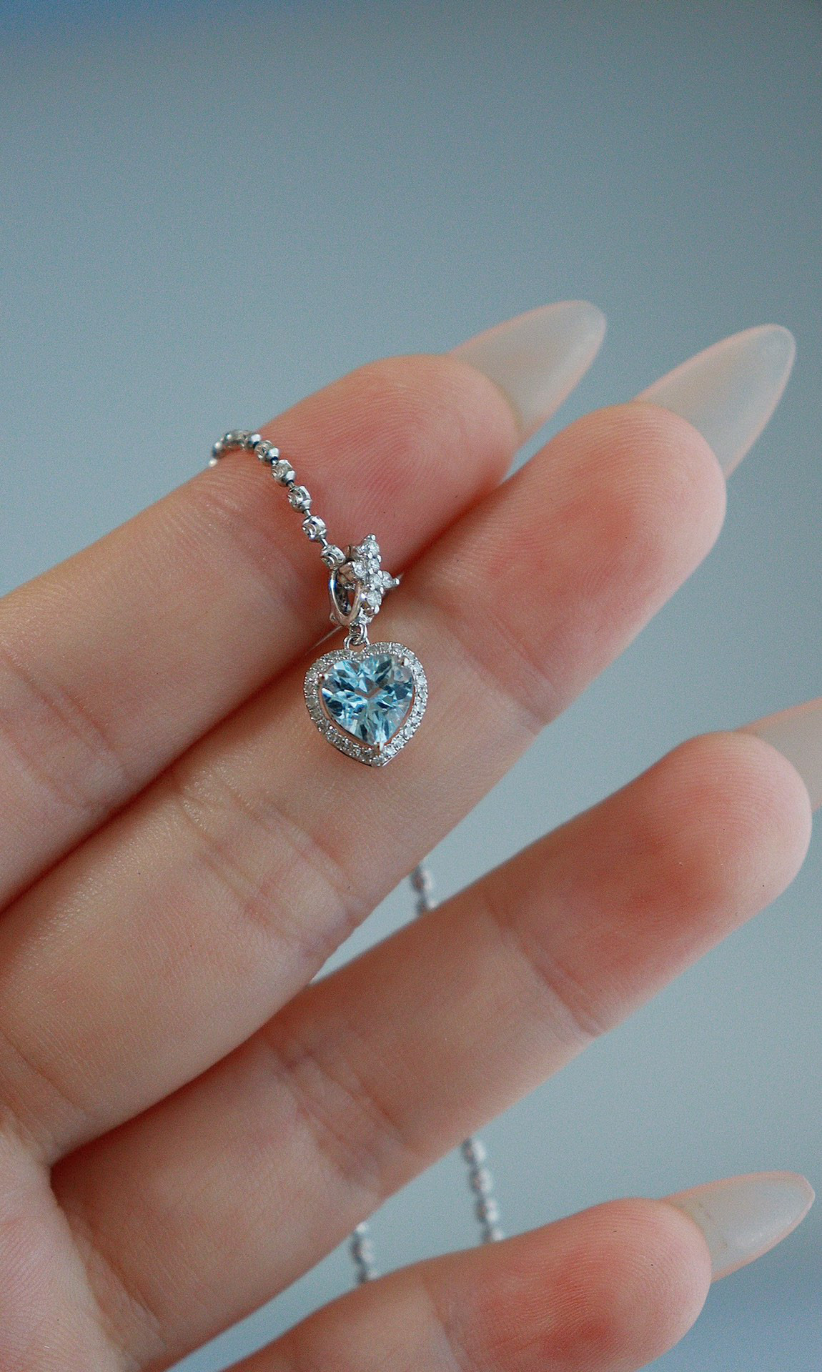 14kgf 宝石質サンストーンチャームネックレストップペンダントトップ