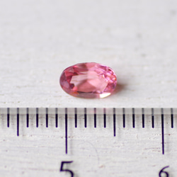 ピンク・トルマリン＊オーバル・カット＊0.43ct＊6.0×4.1mm＊TO-011 5枚目の画像