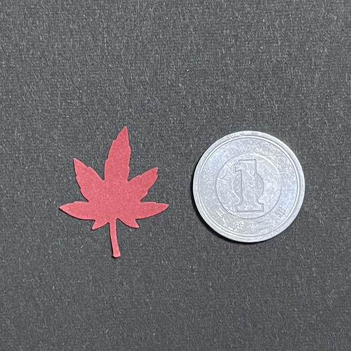 紅葉 クラフトパンチ 200枚 その他素材 micchannoハンドメイド