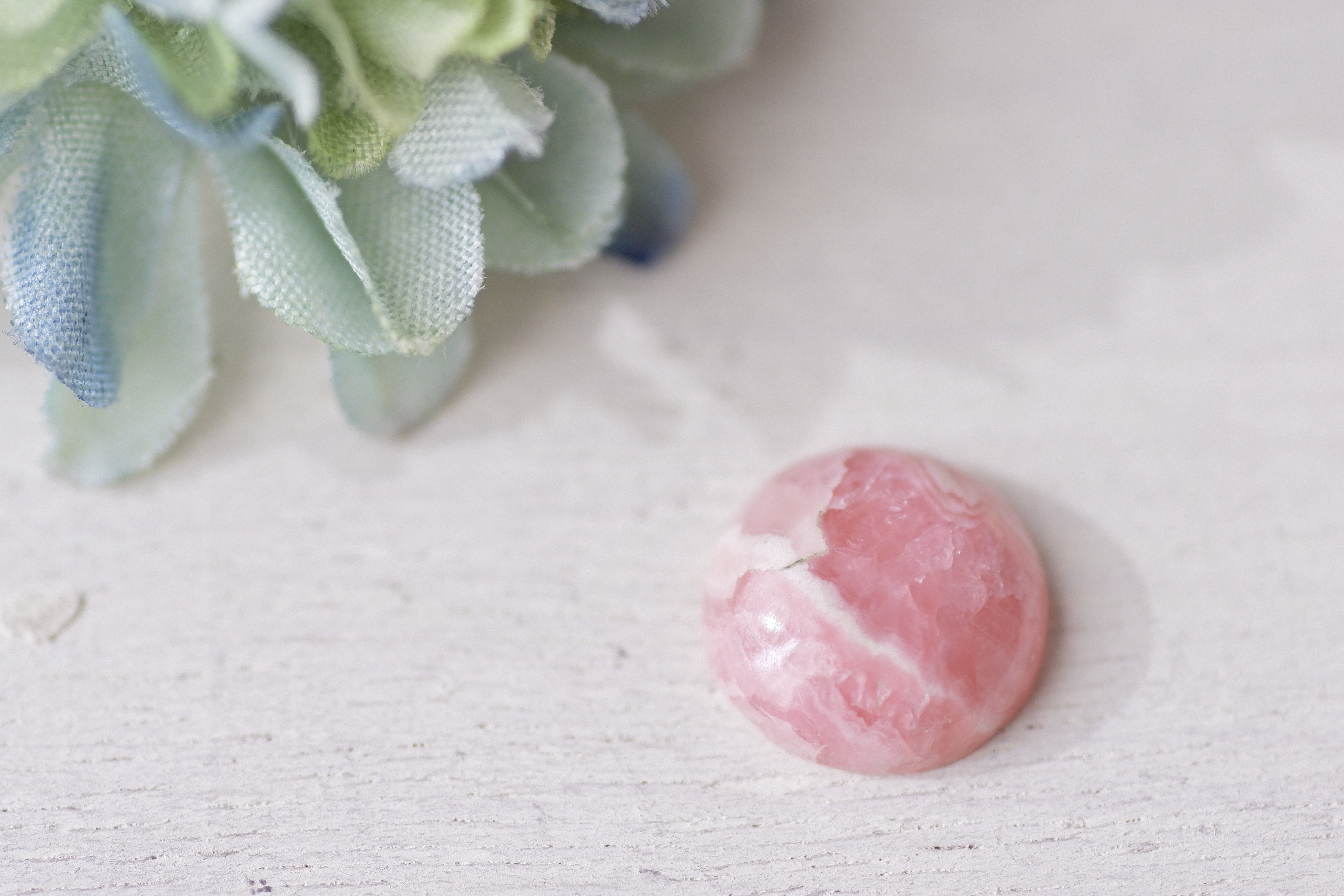 ロードクロサイト＊ラウンド・カボション・カット＊6.70ct＊11.8mm＊RH-015