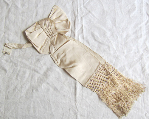 フランスアンティーク 絹リボン 腕章 プルミエコミニョン マクラメ編 287dd1e7d7a293be9245f13693cc39