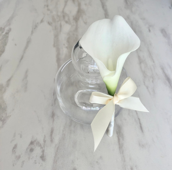 カラーアームブーケ♪ウェディングブーケ カラー ブートニア付き アーティフィシャルフラワー 造花 ブライダルブーケ アーティフィシャルフラワー 造花 ブライダルブーケ