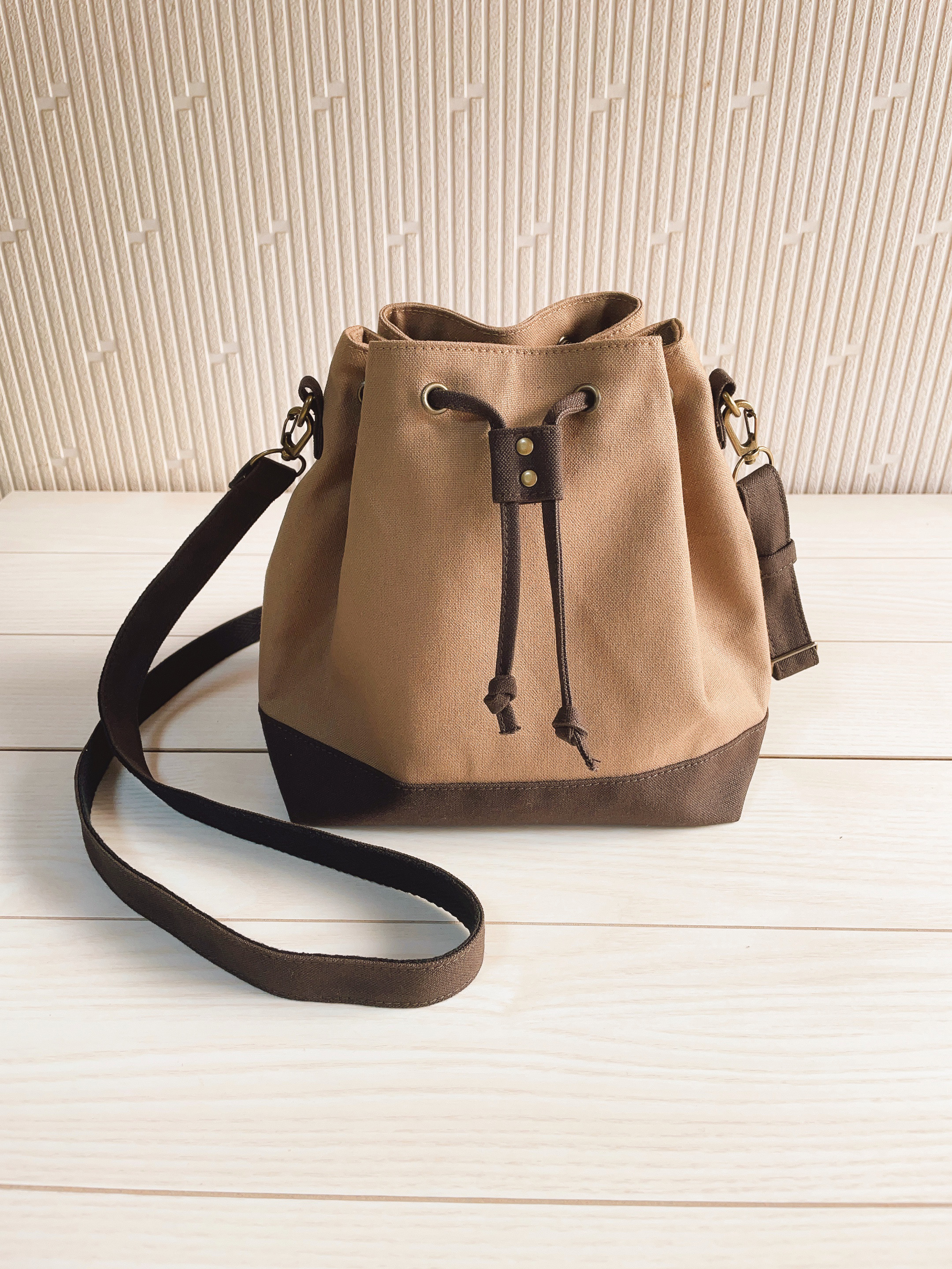 バワリー ショルダーバッグ サコッシュ COACH オレンジ バイカラー