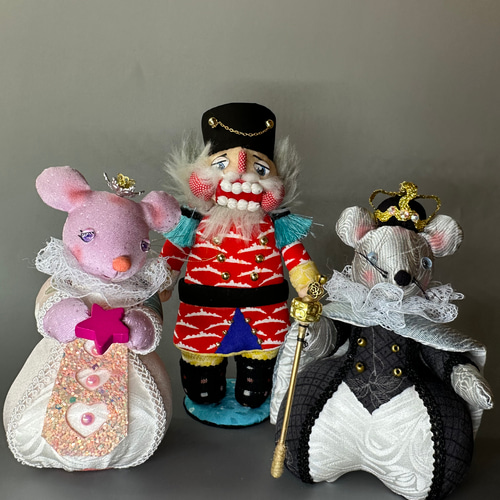 キット】ねずみの王様、王妃様 キット 和小物キット専門店 京屋 通販 