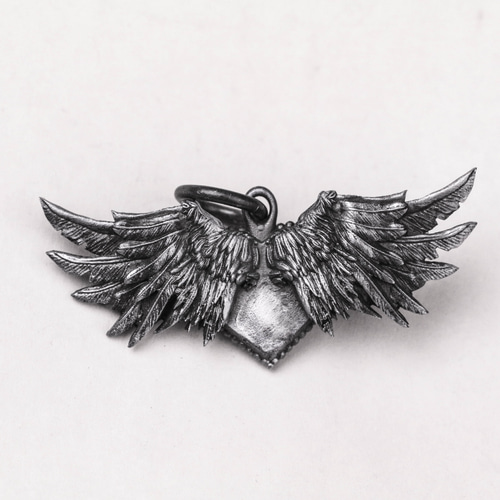 天使の翼ネックレス ペンダント、ハート翼ペンダント、天使の翼