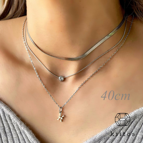 CHROME HEARTS(クロムハーツ) サイズ:18.0inch NECKCHAIN R18 ロール  