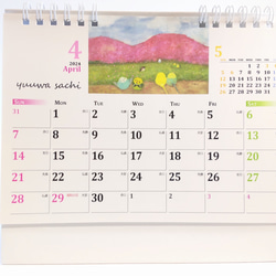 かわいい♪鳥さんリングタイプ卓上カレンダー「2024年ふるさといんこたちカレンダー」 16枚目の画像
