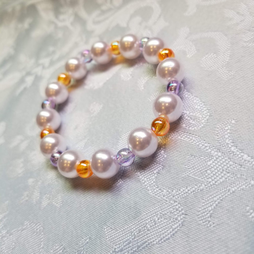 ブレスレット 【Trick or Treat】 ハロウィン ビーズ アクセサリー