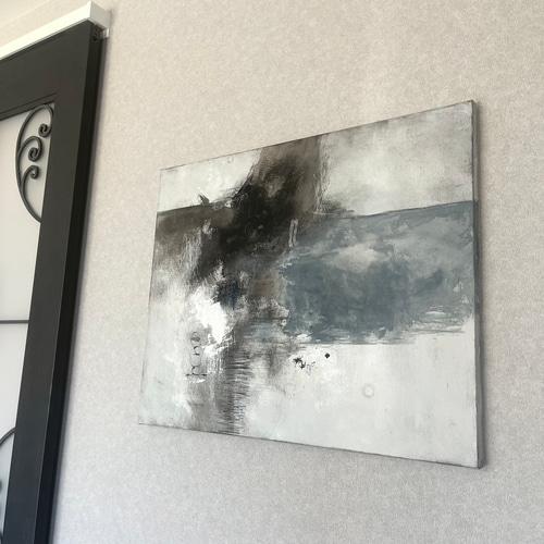 現代アート　65×53㎝　大きめ　モダン　絵画　原画　抽象画　アートパネル 現代アート 65×53㎝ 大きめ モダン 絵画 原画 抽象画 アート