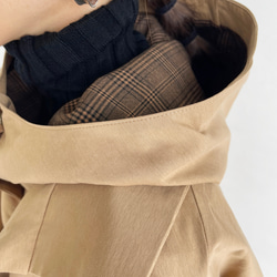 デタッチャブルフード(ベージュ) 3枚目の画像