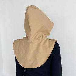 デタッチャブルフード(ベージュ) 2枚目の画像