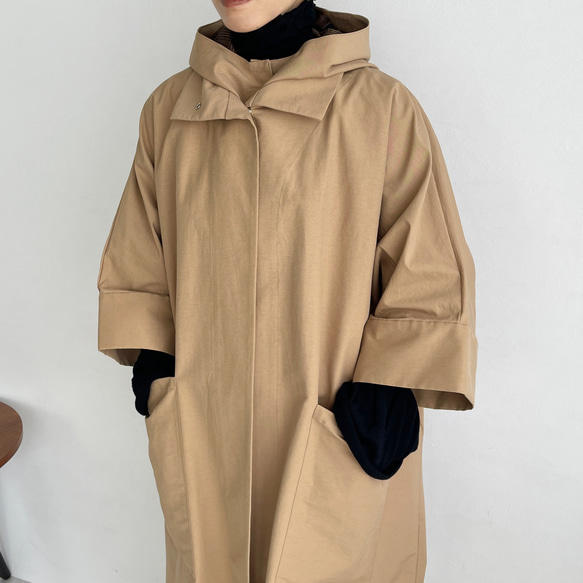 デタッチャブルフード(ベージュ) 7枚目の画像