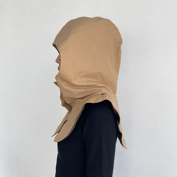 デタッチャブルフード(ベージュ) 6枚目の画像