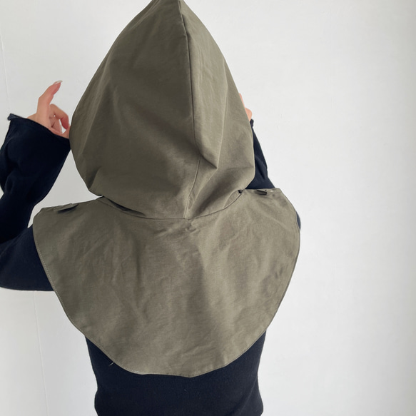 デタッチャブルフード(ベージュ) 8枚目の画像