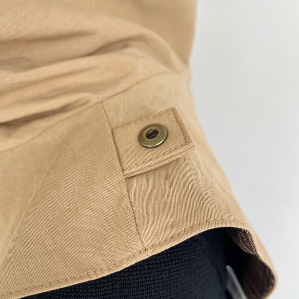 デタッチャブルフード(ベージュ) 4枚目の画像