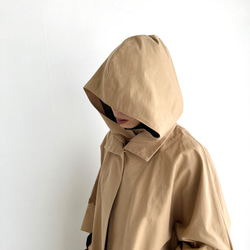 デタッチャブルフード(ベージュ) 5枚目の画像