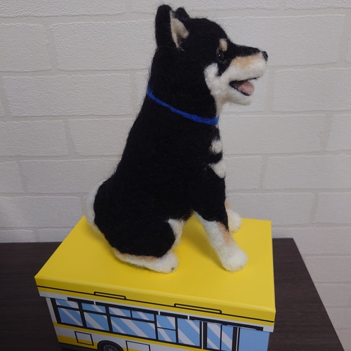 羊毛フェルト　柴犬　ハンドメイド ☆柴犬☆】羊毛フェルト 柴犬 ハンドメイド 犬 - メルカリ