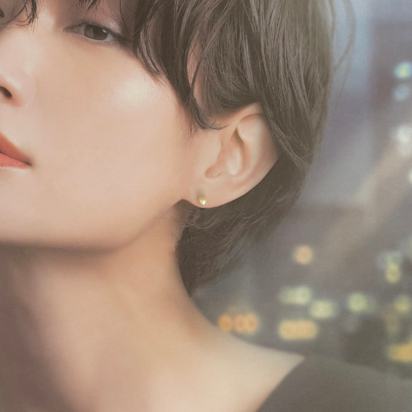 つけっぱなし＊4ミリ 極小パールピアス サージカルステンレス 7枚目の画像