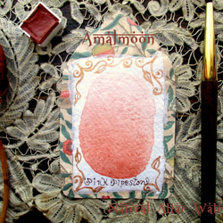 *♥*香る水彩絵具 Pink Pipestone *Natural Attar Watercolor*♥* 3枚目の画像