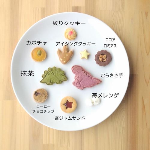 9月限定 恐竜の 手作りクッキー缶 9月限定 恐竜クッキー缶 クッキー パティスリー アコヤ 通販