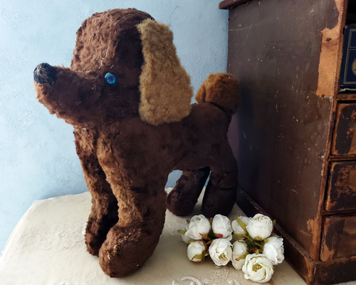 フランス 1950-1960年 いぬのぬいぐるみ ぬいぐるみ Mon Atelier