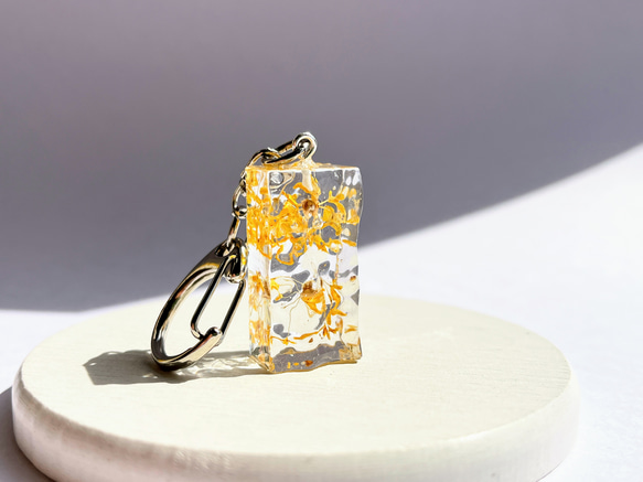 優貴香/レジン/金龍　天然石　蓄光　オルゴナイトキーホルダー 優貴香様専用/レジン/金龍 天然石 蓄光 オルゴナイトキーホルダー