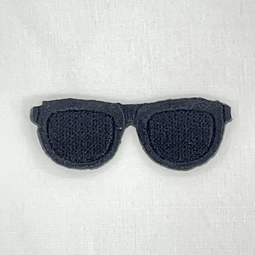 サングラス グラサン ワンポイント 刺繍 ワッペン アップリケ シール可 